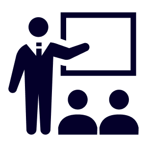 プレゼンテーションのアイコン