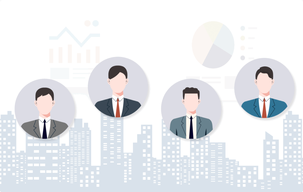 業界経験者のイラスト